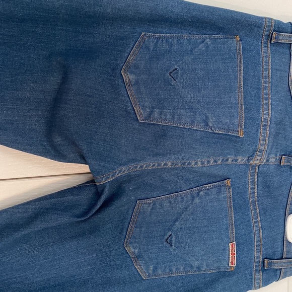 Blue fitted mid rise Hudson jeans - Picture 4 of 4